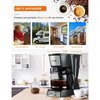 Commercial Chef 12 Cup Digital/Programmable Coffee Maker  Black/Stainless CHCM12B